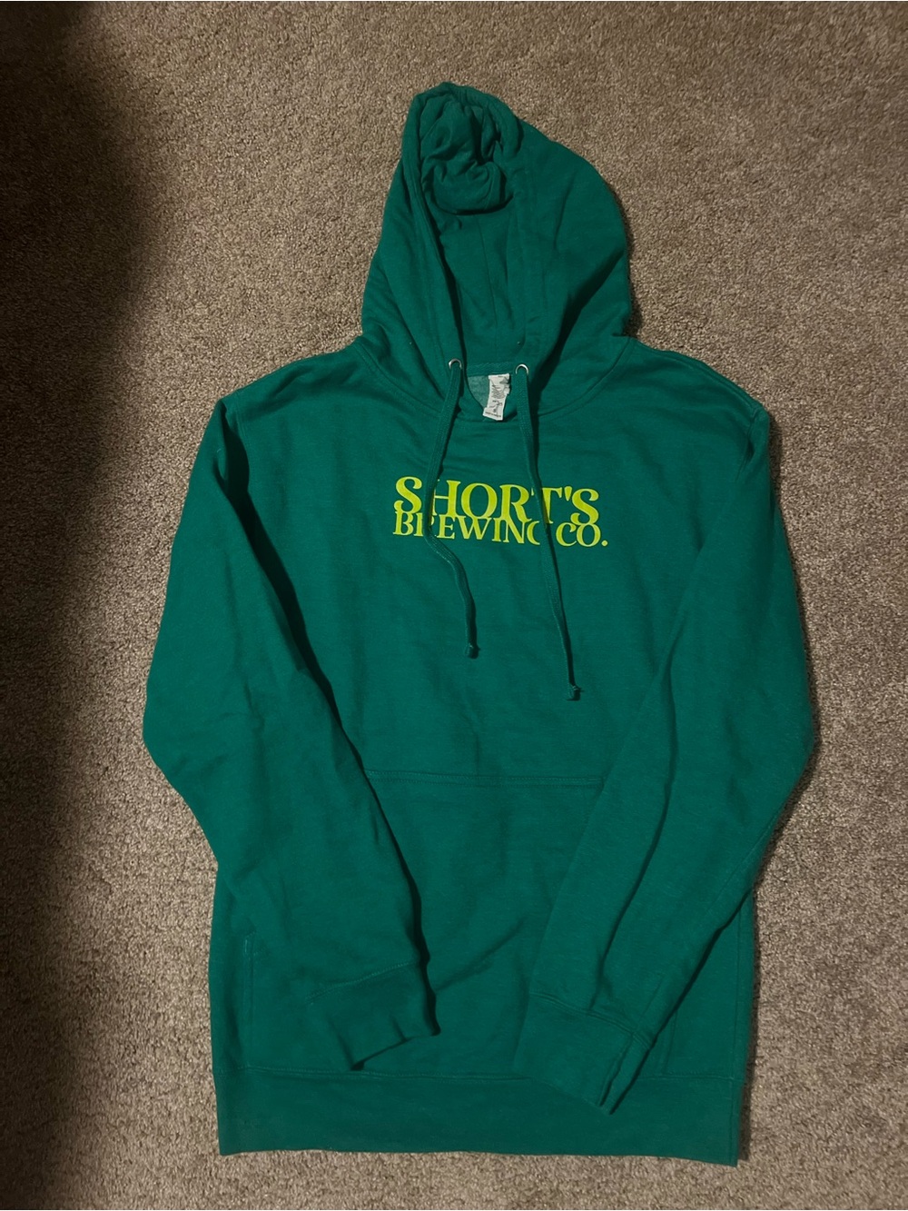 Short’s Brewing Green Hoodie